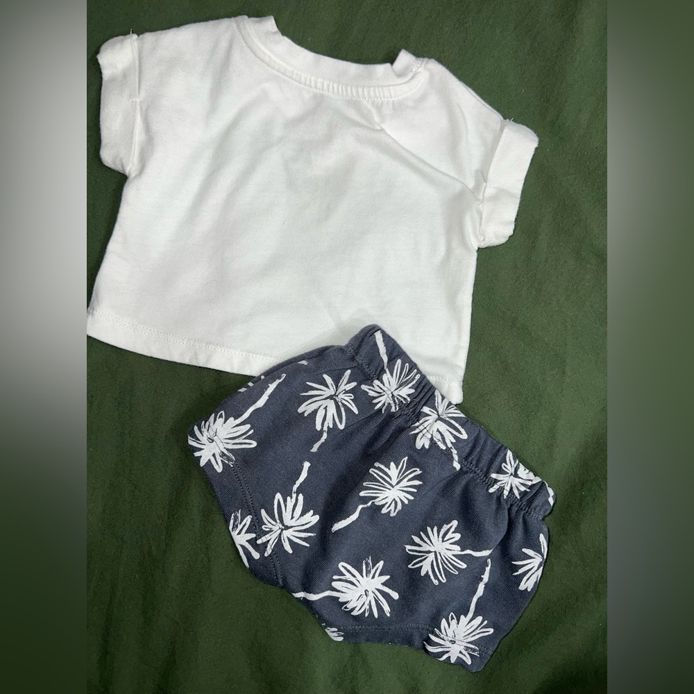 ‼️NWOT: Grayson Mini Matching Shorts Set - NB - Picture 2 of 3